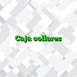 Caja collares