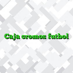 Caja cromos futbol