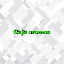 Caja cromos