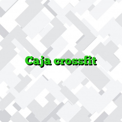 Caja crossfit