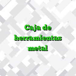 Caja de herramientas metal