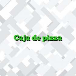 Caja de pizza