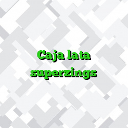Caja lata superzings