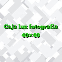 Caja luz fotografia 40×40