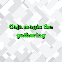 Caja magic the gathering