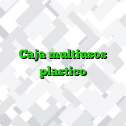Caja multiusos plastico
