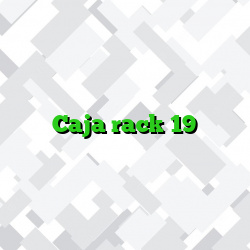 Caja rack 19