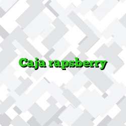 Caja rapsberry