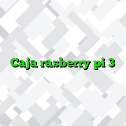 Caja rasberry pi 3