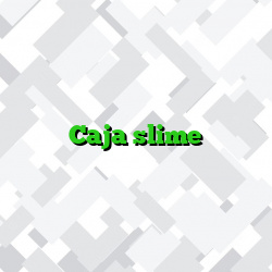 Caja slime