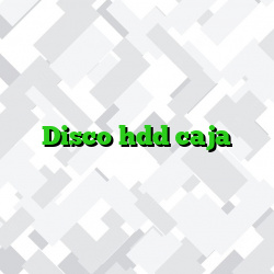 Disco hdd caja