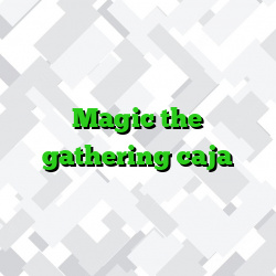 Magic the gathering caja