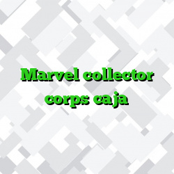 Marvel collector corps caja