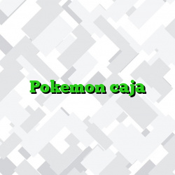 Pokemon caja