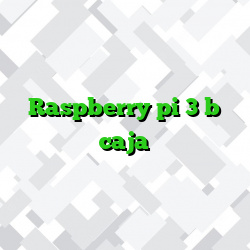 Raspberry pi 3 b caja