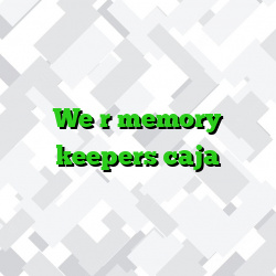 We r memory keepers caja